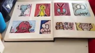 Graffiti sticker blackbook