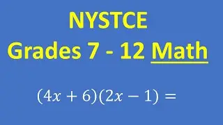 NYSTCE Multi-Subject Grades 7 - 12 Math (New York State Teacher Certification Exam)