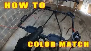 How To Color Match Plastic Parts *Paint Match*