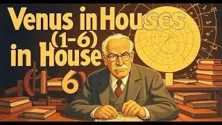 Venus in Houses in Astrology | From the 1st to the 6th House #astrology