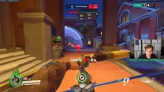 JAKE HANZO GAMEPLAY - UNRANKED TO GM CHALLENGE! [ OVERWATCH SEASON 25 ]