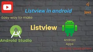 LISTVIEW || EASY TO WAY || Android Studio || Java ||  Android Development