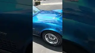 454 Bridgehampton Blue Corvette
