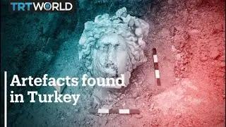 Statue heads of Greek deities uncovered in Turkey