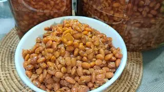 របៀបធ្វើ សៀងផ្អែម  How to Make Sweet Fermented Soybeans: Traditional Khmer Cuisine Recipe