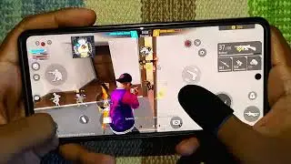 B197. Free Fire Max Cs-ranked 2Fingure Custom HUD Handcam Mobile Gameplay with commentary