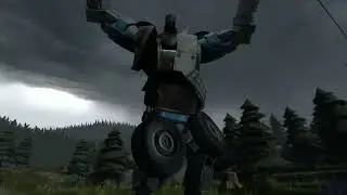 (SFM) Giant Heavy bot transform