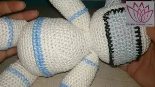 Astronauta de crochê Amigurumi! 2° Vídeo
