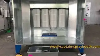 Powder coating booth / Powder coating equirement / oven / sandblasting room can be customized