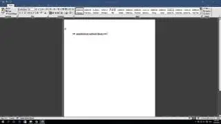 How to undo in Word 2016