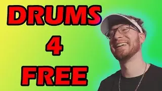 I made a drumkit for you for FREE!! (FREE SAMPLE PACK)
