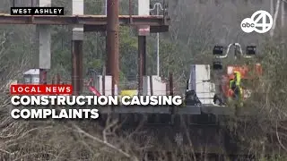 Overnight construction noise in a suburb of SC's biggest city disrupts resident's sleep