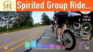 Spirited Group Cycling    August 12, 2024