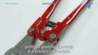 Program Unior - 596PLUS6G Clesti de buloane cu cutite triunghiulare ascutite