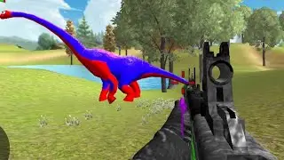 Wild Animal Hunter 3D - 🦕Dinosaur Hunter Game-Android Gameplay #hello I'm DINO SB
