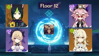 Tighnari Spread with Dori | Both Chambers Floor 12 Spiral Abyss 3.1