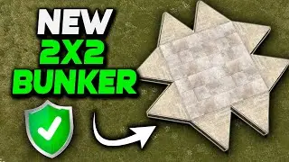 New BUNKER 2X2 In Rust | Rust Base Design 2025