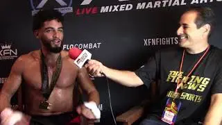 XFN 37 GERARDO CARBONE gets the victory.