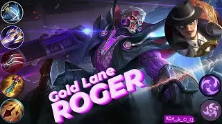 Roger Transition Game Play strategy. #mlbb #mobilelegends #roger #rogermlbb #music #shortvideo