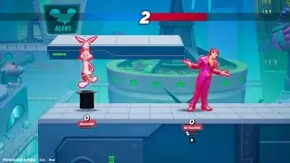 MultiVersus Lola bunny and bugs bunny vs the joker vs bugs bunny