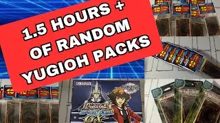 1.5+ Hours of Opening Random Yugioh Packs To Sleep/Work To!