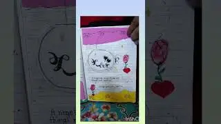 My journal diary tour for the first time part - 1 🩵