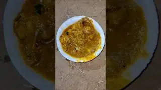 Winter Special 🍗 Rice , Chicken Curry Party || Authentic Indian Dinner || Odisha Food #shorts