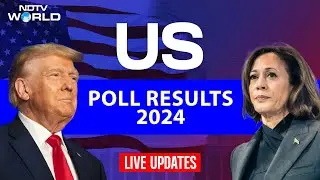 US Election Results LIVE | Donald Trump Vs Kamala Harris | US Presidential Elections 2024 | US News