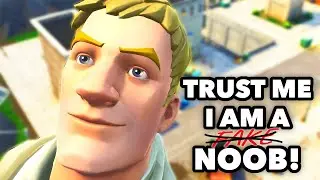 I Pretended To Be A Real DEFAULT SKIN in Fortnite [HERES HOW IT WENT]