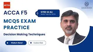 Практика подготовки к экзамену F5 MCQ &ndash; Методы принятия решений (анализ CVP) | ACCA Performance M...