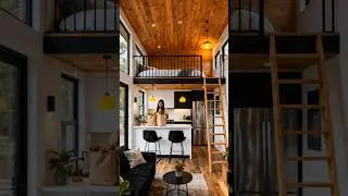 Cozy Modern Tiny House Tour | Loft Living with Stylish Design 🏡✨