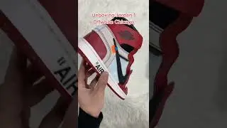 unboxing Jordan1offwhite Chicago #unboxing #nike #jordan1 #offwhite #chicago #subscribe #shorts #fyp