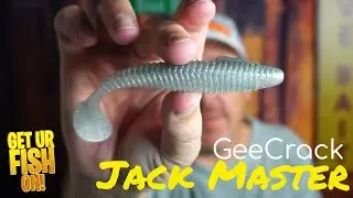 Мягкая пластиковая ароматизированная приманка для ловли окуня GEECRACK JACK MASTER