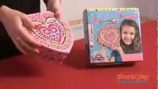 Sticky Mosaics Heart Box from The Orb Factory.flv