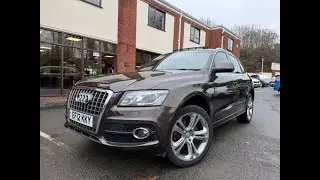 2012 12-Reg Audi Q5 2.0 TDI S-Line Plus Quattro Auto,Teak Brown,Panoramic Roof,FSH!! £6995