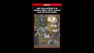 Amit Shah Interjects In Rajnath Singh&ndash;Rahul Gandhi Face-Off In Lok Sabha