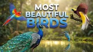 Top Most Beautiful Birds in the World 🐦✨ | Full 4K Cinematic