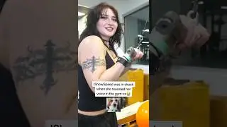 IShowSpeed meets his girlfriend in the gym #ishowspeed #speed #girlfriend #gym #viral #trending