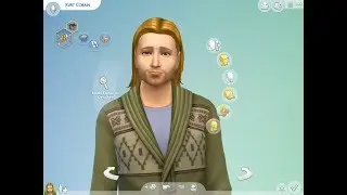 Kurt Cobain - The Sims 4 (no custom contents challenge)