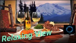 24/7 Relaxing romantic view with calm piano music(insomnia, study, sleep)