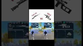 VSK 94 V/S M24 who is the best gun 🔫 #commentguys #freefire #rolexgaming #foryou