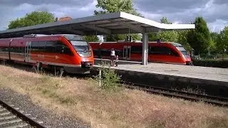 Treinen in Gronau (Westf) - 15 juni 2014
