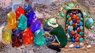 Lelang Permata garansi Natural 15 COOLEST ROCKS Ever Found