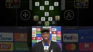 Vin&iacute;cius J&uacute;nior pick his best team 🥶 #efootball #fifa