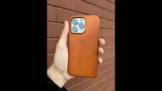 Iphone 12 pro leather case