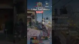 Overdrive Un-Split 5 man feed on nuketown!!! #callofduty #bo6 #bo6clips #shortvideo #shorts #gaming