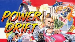Sega Power Drift Game Longplay (Arcade) [60 FPS]