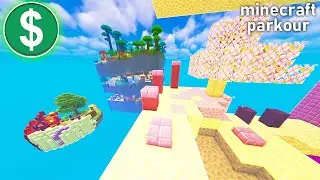 Minecraft Parkour Gameplay No Copyright 4K