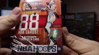 NBA. Box Break 1 бокс Аукцион Panini Hoops 2018-19 22.07.20