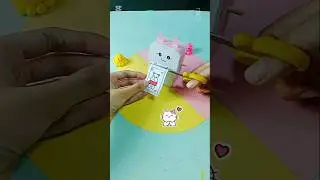 easy paper craft/ printer 🖨️ mechanic with paper #diy #artandcraft #viralshort